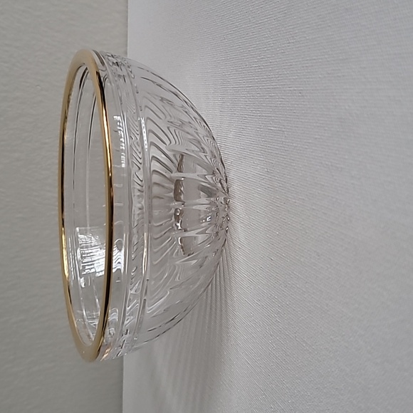 Marquis by Waterford crystal bowl with gold trim - Picture 1 of 7
